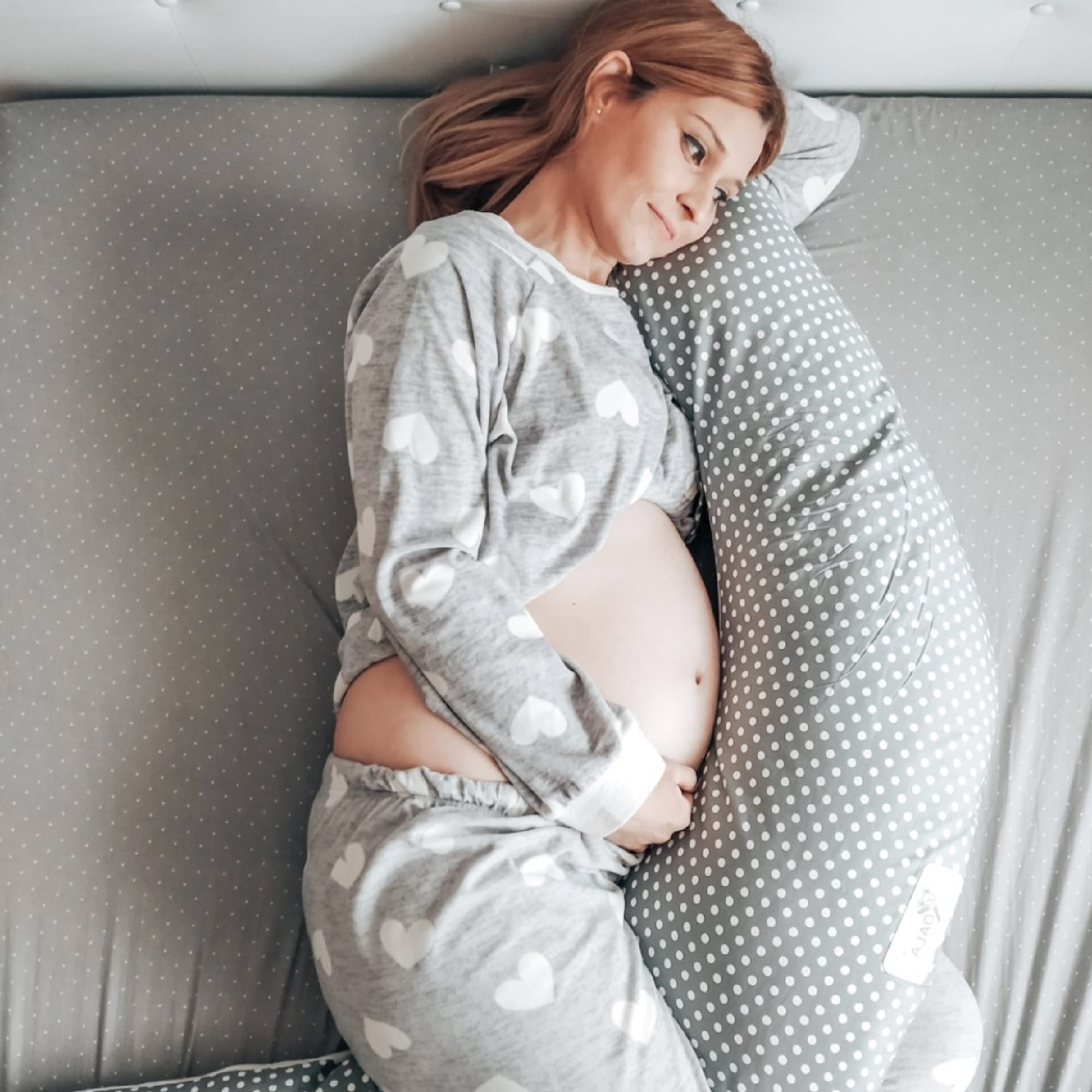 KOALA BABYCARE Pregnancy Pillow for Sleeping XXL - Grey